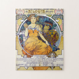 Quebra-cabeça Exposição Louis, Mucha
