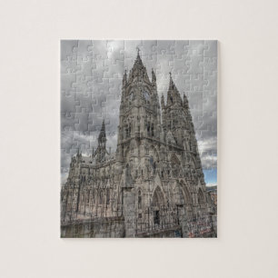 Quebra-cabeça Exterior da Basílica em Quito, Equador