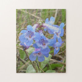 Quebra-cabeça F3 Flores Selvagens Azuis Amarelo esmagador