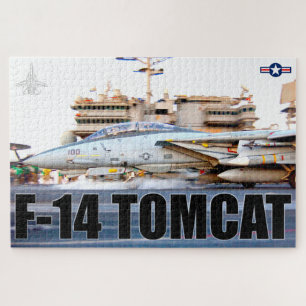 Quebra-cabeça F-14 "LANÇAMENTO" TOMCAT (20 x 30 polegadas)