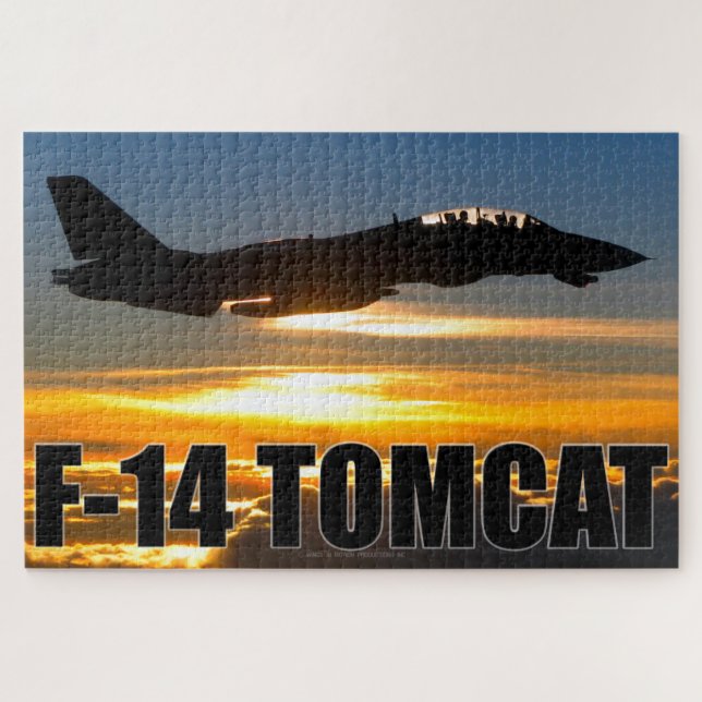 Quebra-cabeça F-14 TOMCAT (20x30 POLEGADAS) (Horizontal)