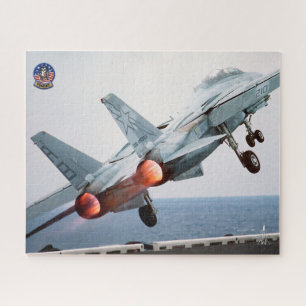 Quebra-cabeça F-14 TOMCAT "AFTERBURNER" (16 x 20 polegadas)