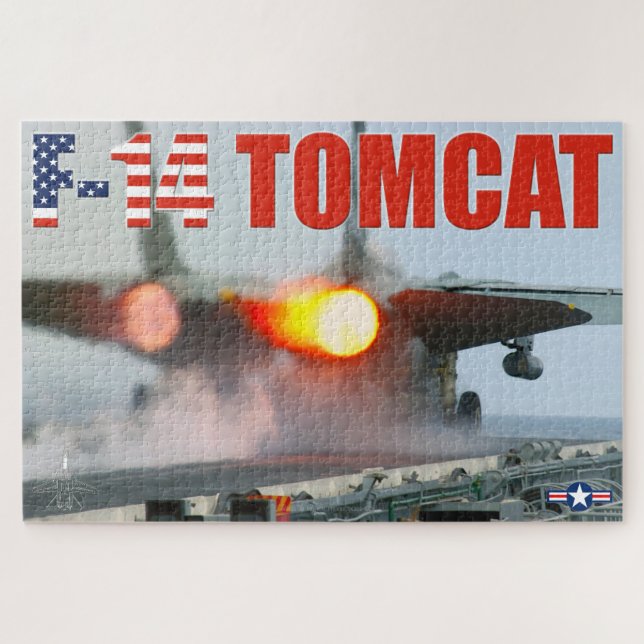Quebra-cabeça F-14 TOMCAT "AFTERBURNER" (20x30 polegadas) (Horizontal)