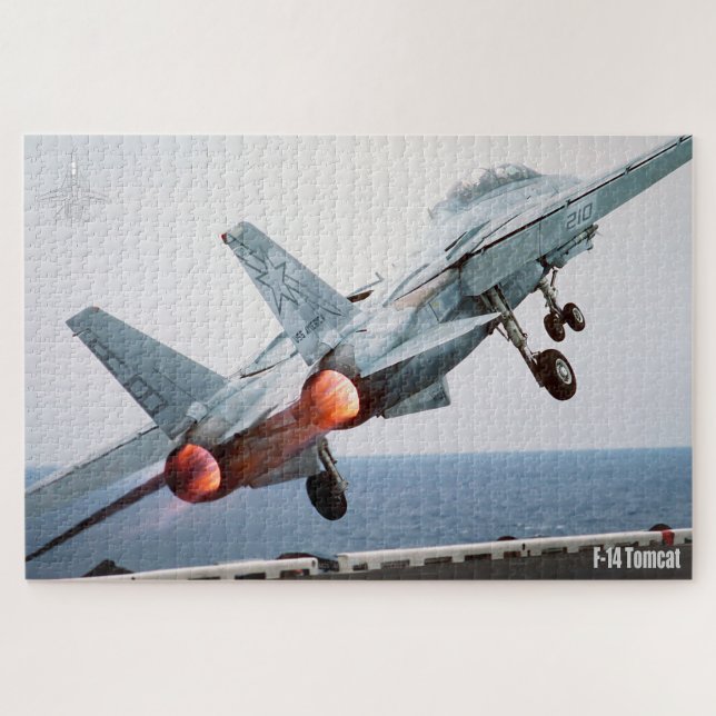 Quebra-cabeça F-14 TOMCAT "AFTERBURNER" (20x30 polegadas) (Horizontal)