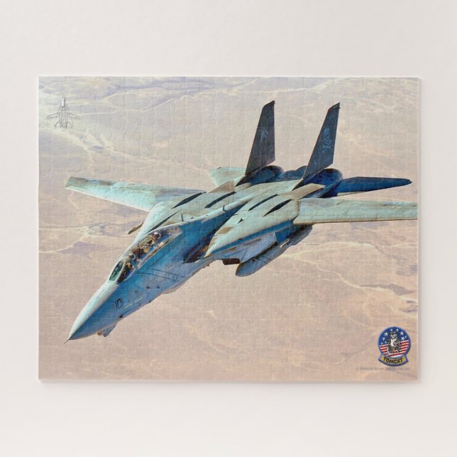 Quebra-cabeça F-14 TOMCAT "DESERT PATROL" (16 x 20 polegadas) (Horizontal)
