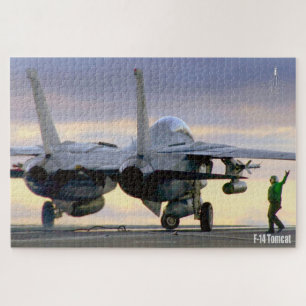 Quebra-cabeça F-14 TOMCAT "FLIGHTDECK" (20x30 polegadas)