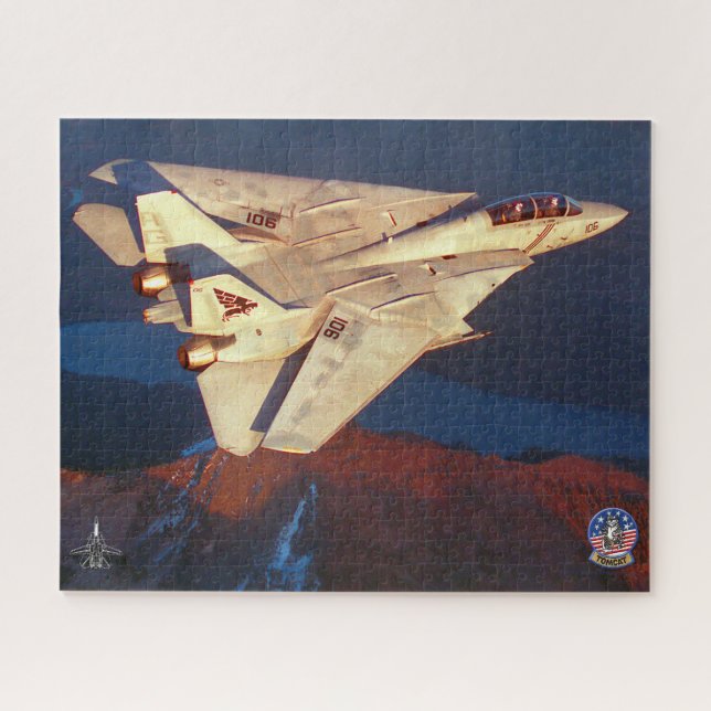 Quebra-cabeça F-14 TOMCAT "SWING" (16x20 polegadas) (Horizontal)