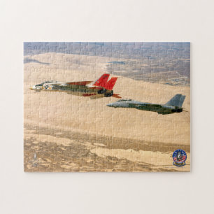 Quebra-cabeça F-14 TOMCAT "WINGMAN" (11 x 14 polegadas)