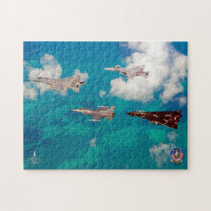 Quebra-cabeça F-14 TOMCAT "WINGMAN" (11 x 14 polegadas)