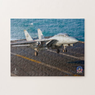 Quebra-cabeça F-14 "TRAP" TOMCAT (11 x 14 polegadas)