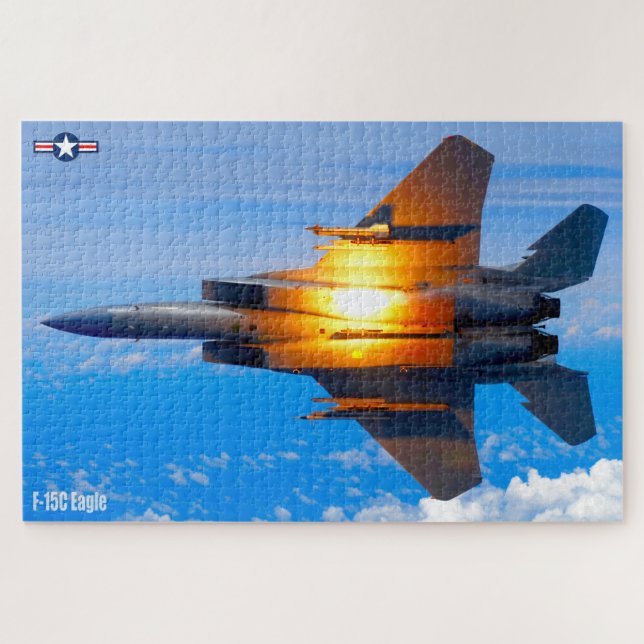 Quebra-cabeça F-15C ÁGUA (20x30 POLEGADAS) (Horizontal)