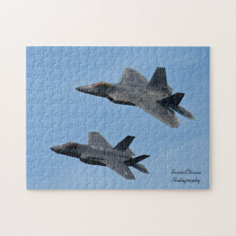 Quebra-cabeça F-35 e F-22 Jato de Combatente