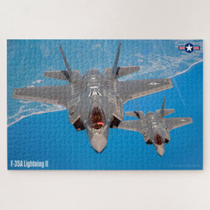 Quebra-cabeça F-35A LIGHTNING II (20x30 POLEGADAS)