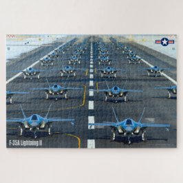 Quebra-cabeça F-35A LIGHTNING II (20x30 POLEGADAS)
