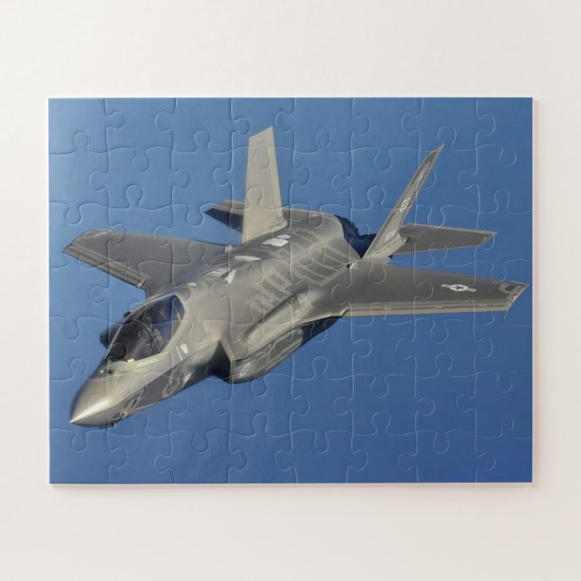 Quebra-cabeça F-35A Relâmpago II Combate à Greve Conjunta 58º (Horizontal)