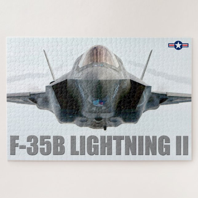 Quebra-cabeça F-35B LIGHTNING II (20x30 POLEGADAS) (Horizontal)