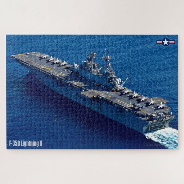 Quebra-cabeça F-35B LIGHTNING II (20x30 POLEGADAS) (Horizontal)