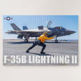 Quebra-cabeça F-35B LIGHTNING II (20x30 POLEGADAS)