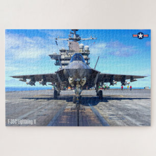 Quebra-cabeça F-35C LIGHTNING II (20x30 POLEGADAS)