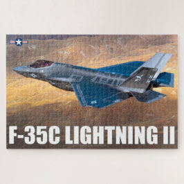 Quebra-cabeça F-35C LIGHTNING II (20x30 POLEGADAS)