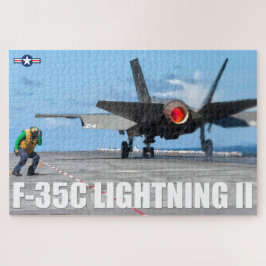 Quebra-cabeça F-35C LIGHTNING II (20x30 POLEGADAS)