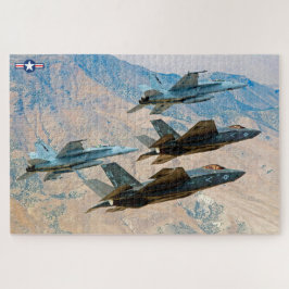 Quebra-cabeça F-35C LIGHTNING II (20x30 POLEGADAS)