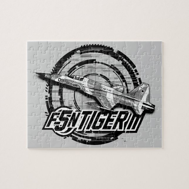 Quebra-cabeça F-5N Tigre II (Horizontal)