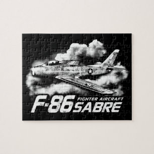 Quebra-cabeça F-86 Saber