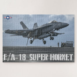 Quebra-cabeça F/A- 18 SUPER HORNET (20x30 POLEGADAS)