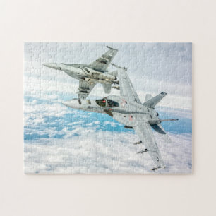 Quebra-cabeça F/A-18E SUPER HORNET (11x14 POLEGADAS)