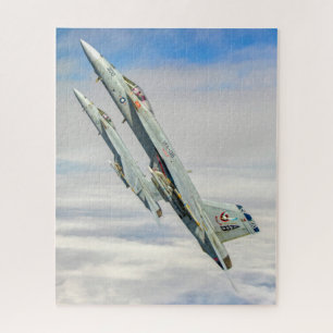 Quebra-cabeça F/A-18E SUPER HORNET (16x20 POLEGADAS)