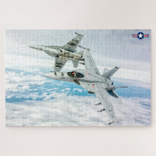 Quebra-cabeça F/A-18E SUPER HORNET (20x30 POLEGADAS)