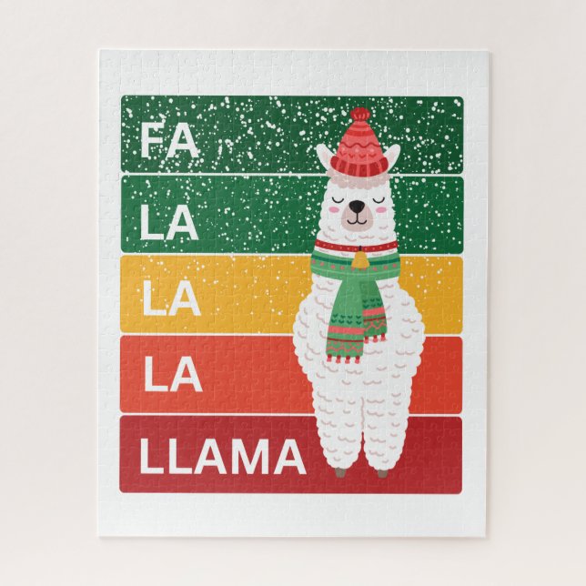 QUEBRA-CABEÇA FA LA LA LLAMA (Vertical)