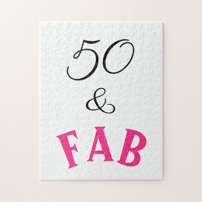 Quebra-cabeça Fabuloso 50 & Fab (Vertical)