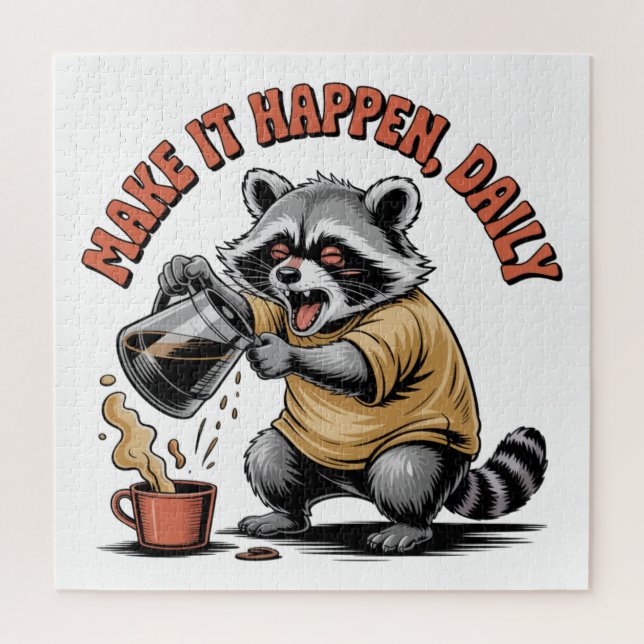 Quebra-cabeça Faça Isso Acontecer, Diariamente (Vertical)