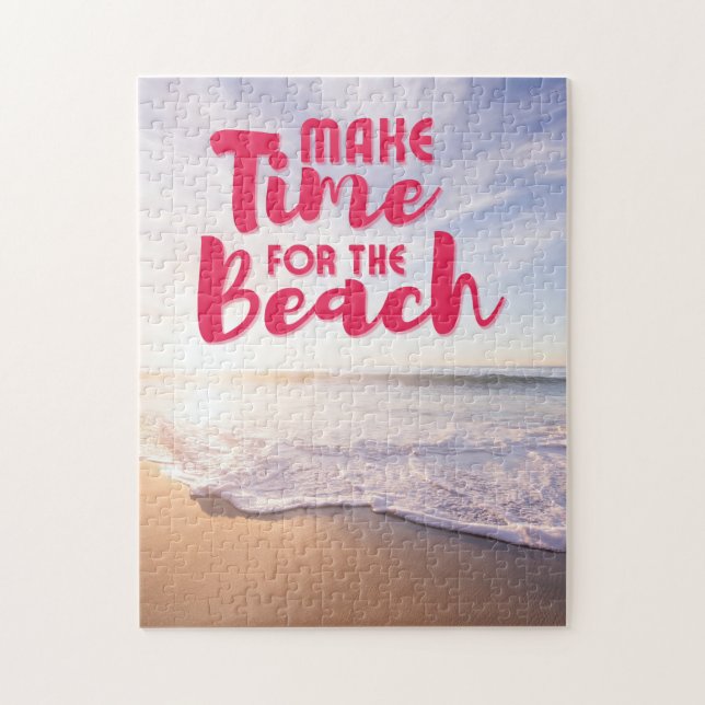 Quebra-cabeça Faça tempo para a praia (Vertical)
