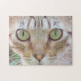 Quebra-cabeça - Face de Gato