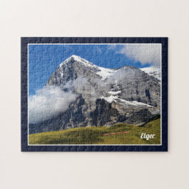Quebra-cabeça Face Norte Dos Alpes Suíços Eiger Nordwand