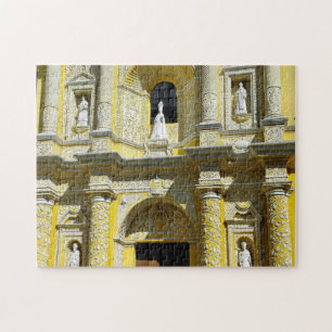 Quebra-cabeça Fachada Barroca da Igreja da Merced em Antigua.