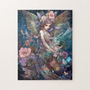 Quebra-cabeça Fada Mulher Fantasy Art