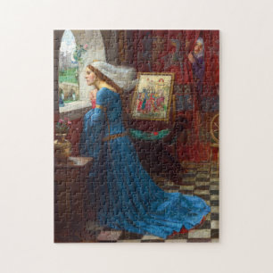 Quebra-cabeça Fair Rosamund c. 1916, por John William Waterhouse