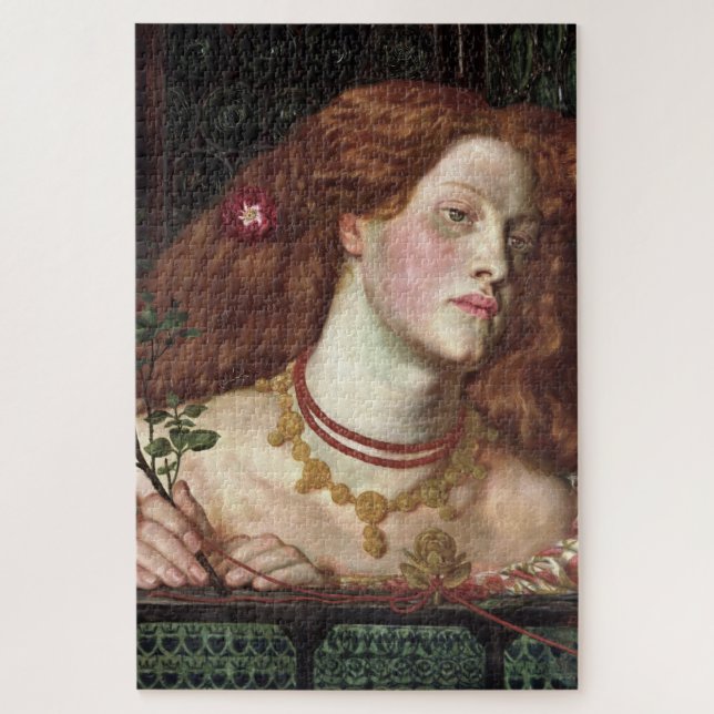 Quebra-cabeça Fair Rosamund (Elegante e Linda Ruiva) (Vertical)