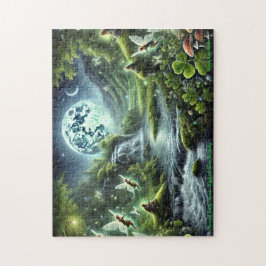 Quebra-cabeça Fairy Glen Puzzle, Ethereal Fairies Irish Scene