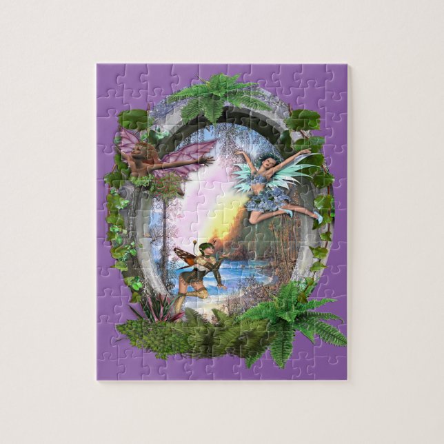 Quebra-cabeça Fairy Kingdom (Vertical)