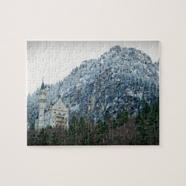 Quebra-cabeça Fairy Tale Castle Germany - 8x10 - 110 pcs (Horizontal)