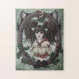 Quebra-cabeça Fairytale "Red Riding Hood" Fantasy Art Puzzle
