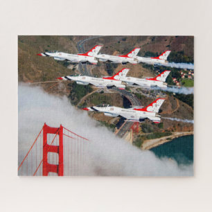 Quebra-cabeça FALCO DE COMBATE F-16C (16x20 POLEGADAS)