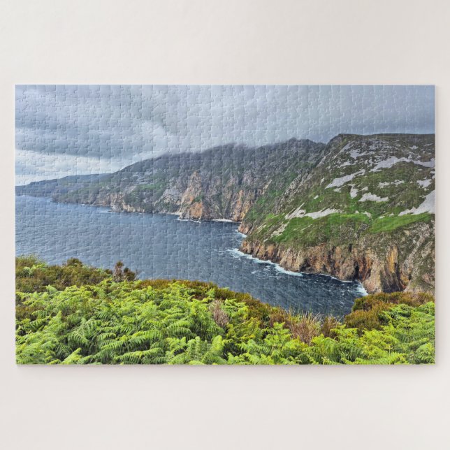 Quebra-cabeça Falésias de Slieve League, Donegal, Irlanda (Horizontal)