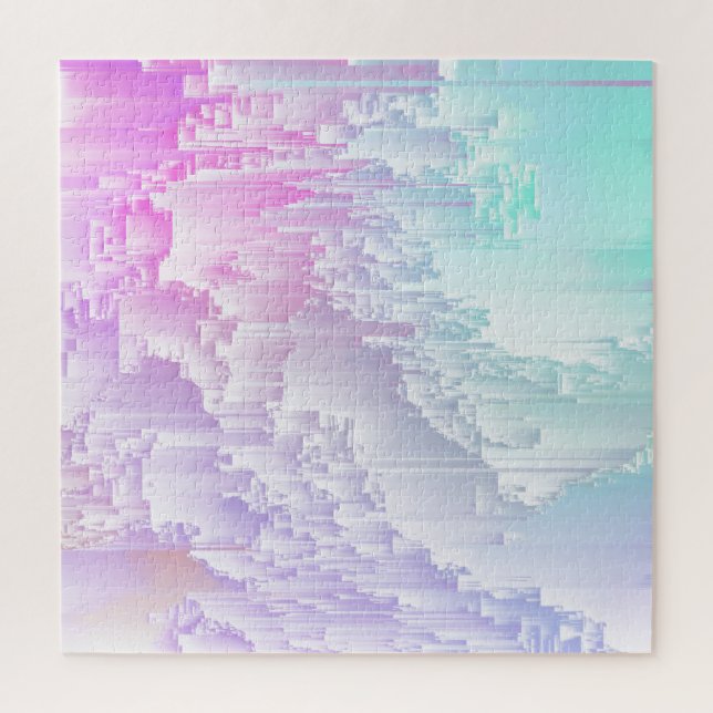 Quebra-cabeça Falha Pastel (Vertical)