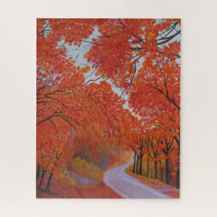 Quebra-cabeça Fall Maple Daejeon Coreia